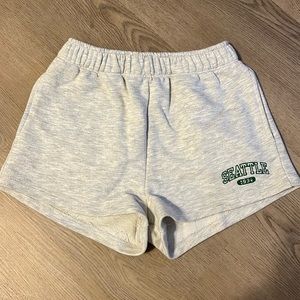 Cotton gray shorts